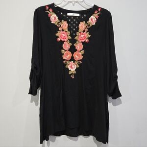 Infinity Raine embroidered tunic